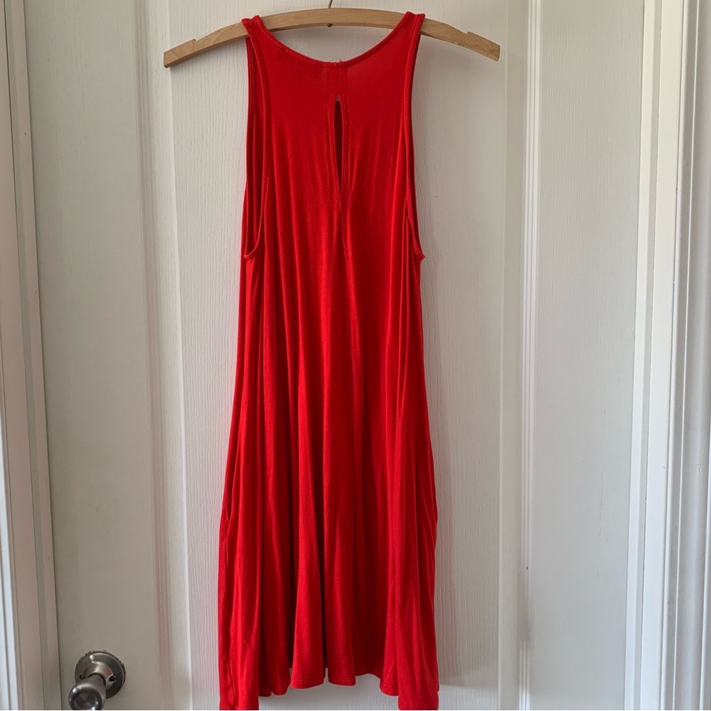 Lulu’s Tupelo red swing mini dress - Picture 4 of 8